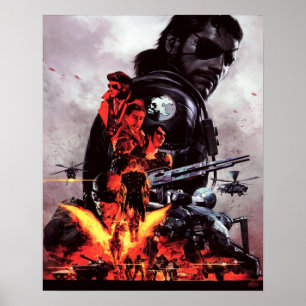Metal Gear Solid V  The Phantom Pain Poster