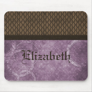 Metal Gear Steampunk Mousepad, Purple Mouse Pad