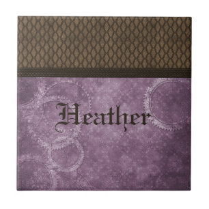 Metal Gear Steampunk Tile, Purple Tile