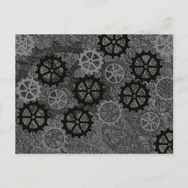 Metal Gears Postcard (Front)