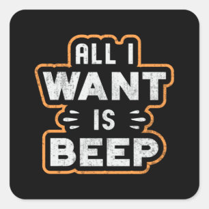 Metal Gold Detecting Detectorist Gift Idea Square Sticker