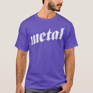 Metal Gothic Design T-Shirt