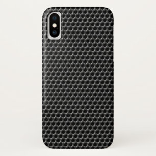 Metal grid pattern - background iPhone x case