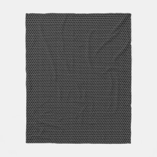 Metal grid pattern - background fleece blanket