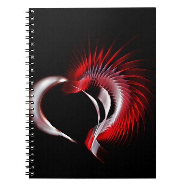 Metal Heart Notebook (Front)