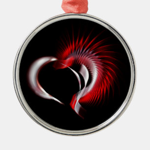 Metal Heart Ornament