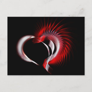 Metal Heart Postcard