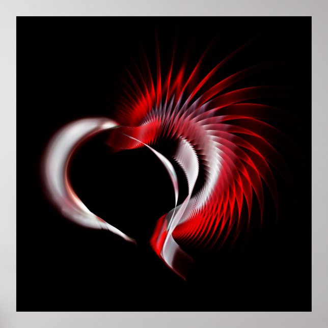 Metal Heart Poster (Front)