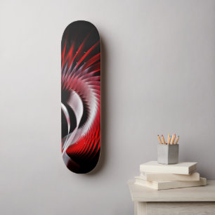 Metal Heart Skateboard