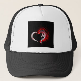 Metal Heart Trucker Hat