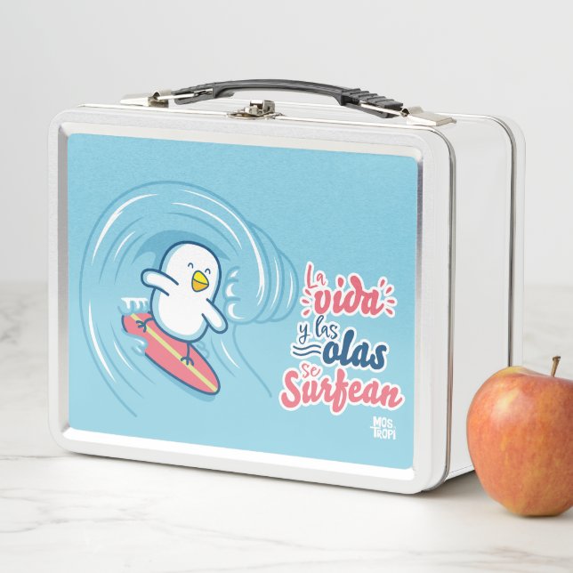 Metal Holiday: Life and waves surging Lunch Box (In Situ)