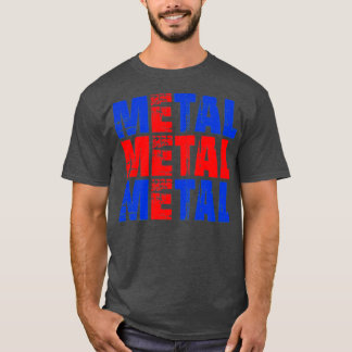 METAL Icelandic Flag T-Shirt