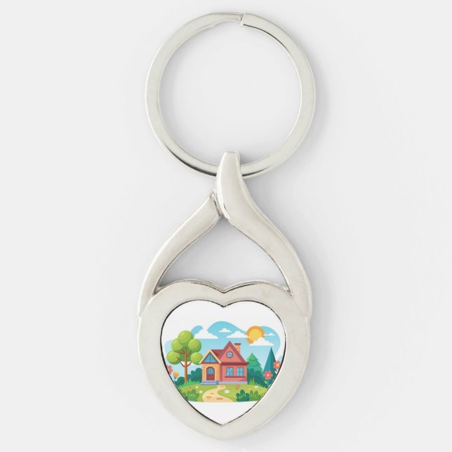 Metal Keychain (Front)