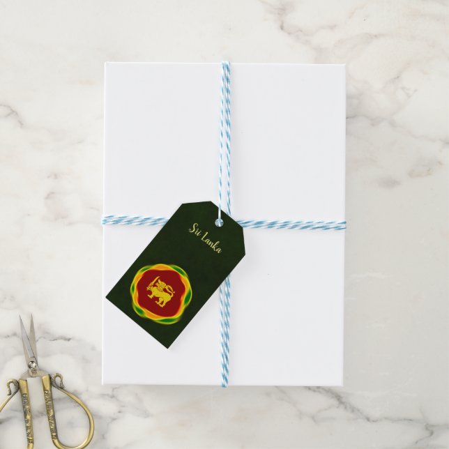 Metal Keychain Gift Tags (With Twine)