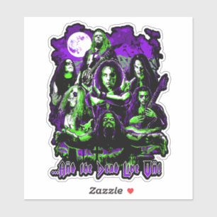 Metal Legends Die-Cut Sticker - The Dead Live On!