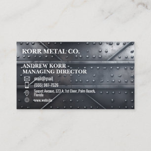 Metal Like Business Card