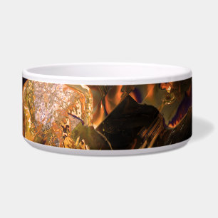 Metal Love Damaged 2 Pet Bowl