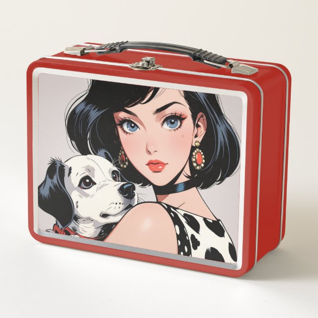 Metal Lunchbox/cosmetics box  (Front)