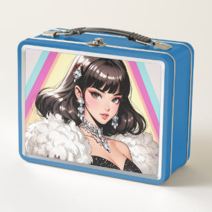Metal Lunchbox/cosmetics box