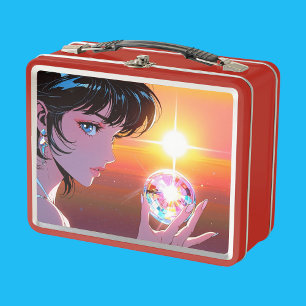 Metal Lunchbox/cosmetics box 