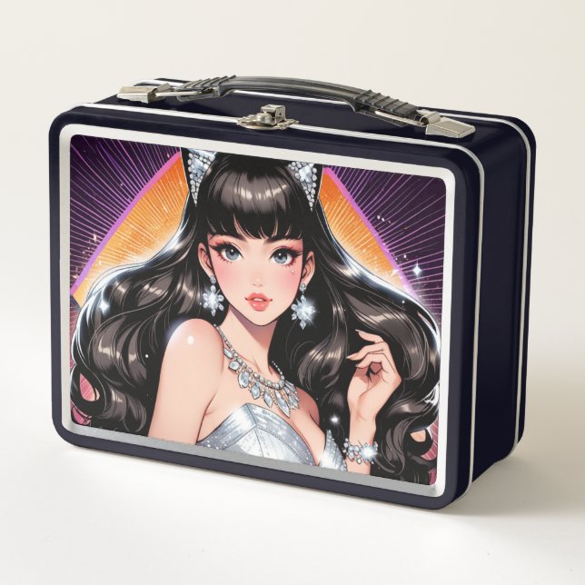 Metal Lunchbox/cosmetics box  (Front)