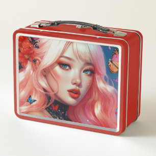 Metal Lunchbox/cosmetics box