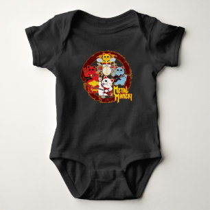 Metal Maneki Baby Bodysuit