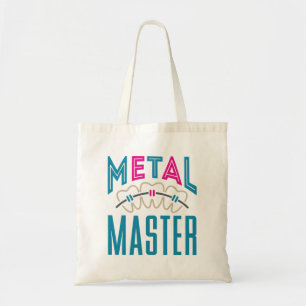 Metal Master Orthodontist Braces Tote Bag