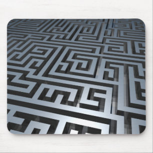 Metal Maze Mouse Pad
