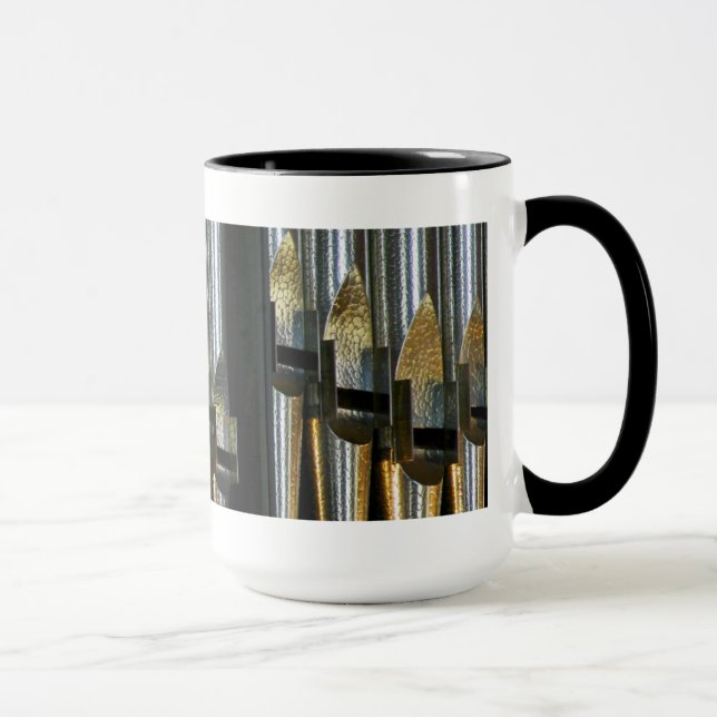 Metal organ pipes mug (Right)
