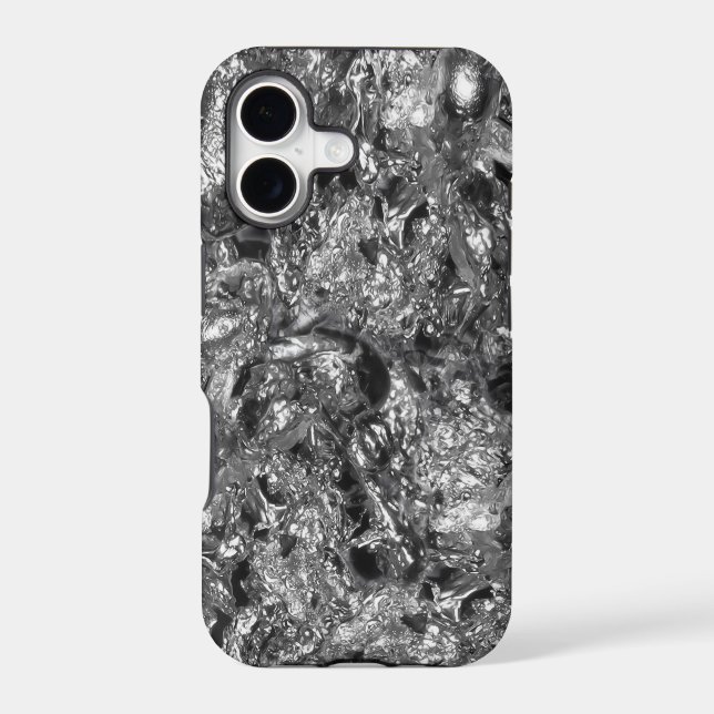 metal pattern design - silver (Back)