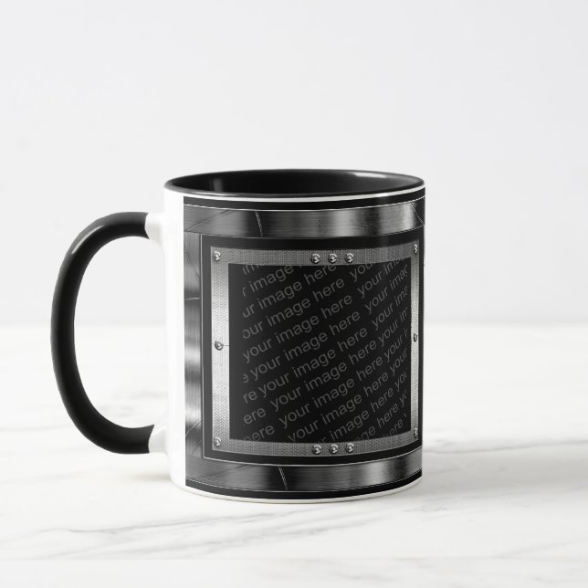 Metal Photo Frames Mug (Left)