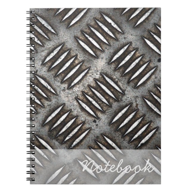 Metal Plate Notebook (Front)