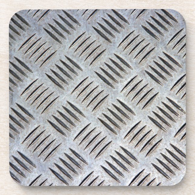 Metal Plate Texture Coaster (Front)