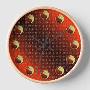 Metal Rabbit Clock