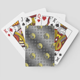 Metal Rabbit Playing Cards