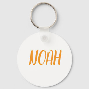 Metal ring round keychain