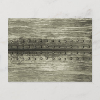 Metal Rivets Pattern Postcard