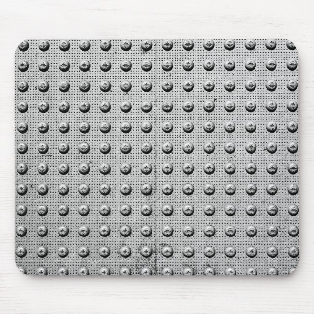 Metal Road Plate Mouse Pad (Front)