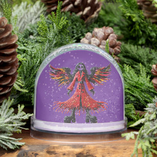 Metal Rock Legend Customised Snowglobe