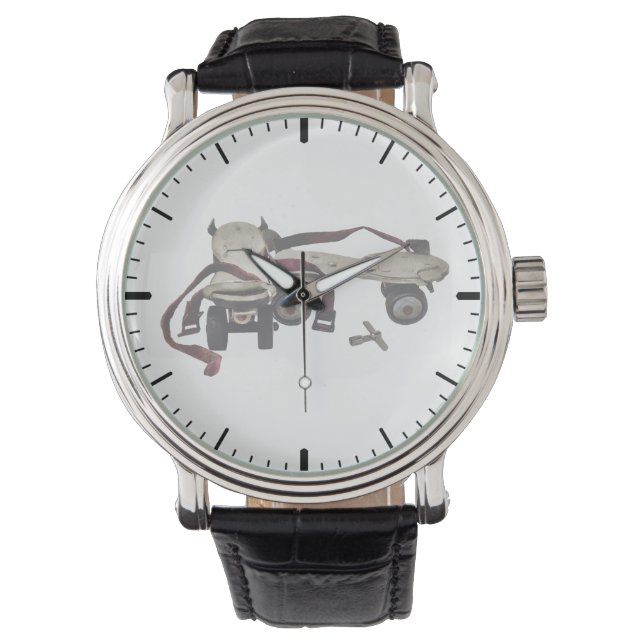 Metal Roller Skates With Key Watch (Front)