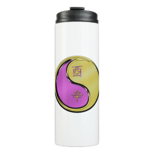 Metal Rooster Thermal Tumbler