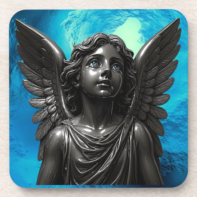 Metal Seraph Glow Coaster (Front)