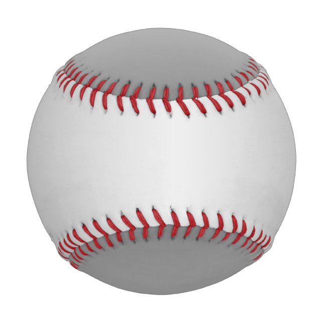 Metal Silver Look Baseball (Back)