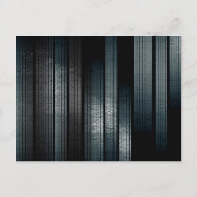 Metal silver postcard (Front)