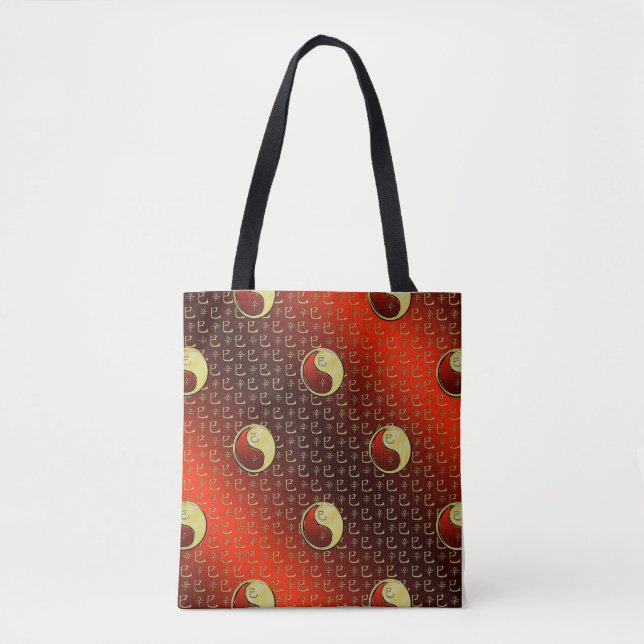 Metal Snake Tote Bag (Front)