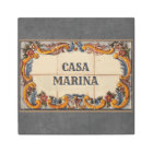 Metal Spanish House Sign (text customisable)