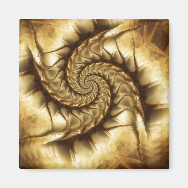 Metal Spiral Magnet (Front)