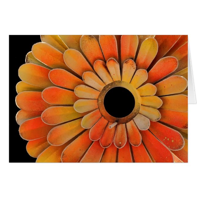 Metal Sunflower (Front Horizontal)