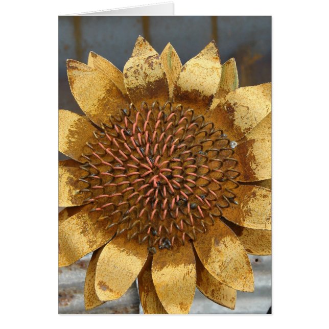 Metal Sunflower (Front)